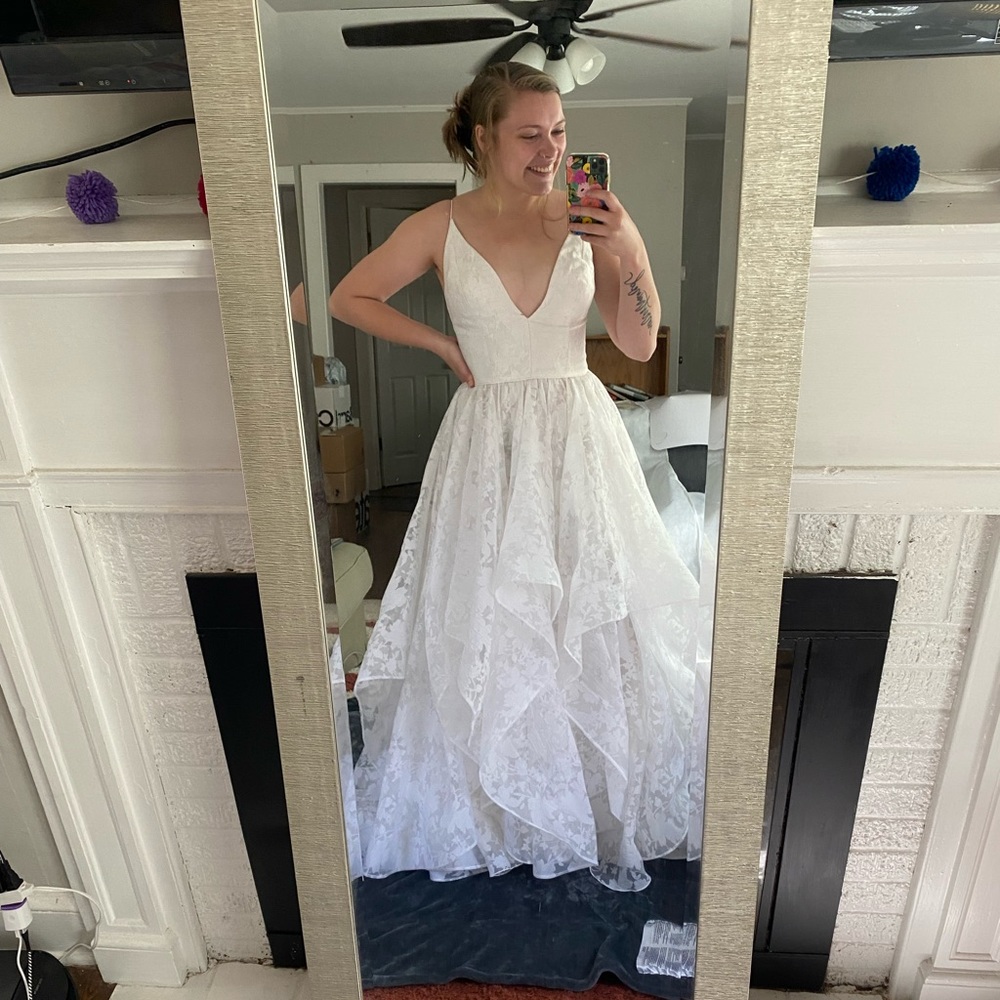 Anthropologie Wedding Dress - Picture 6 of 7